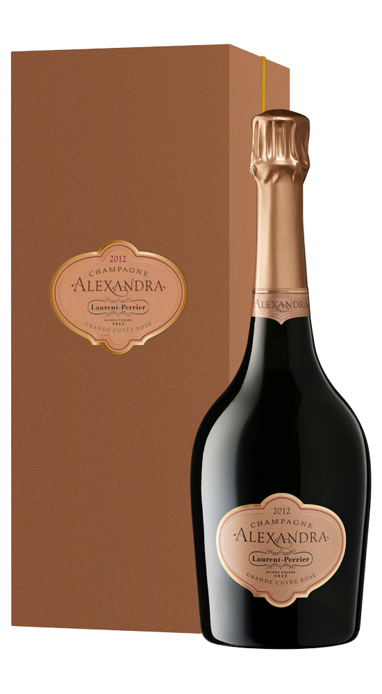 Champagne Laurent Perrier Alexandra Rosé 2012 avec coffret