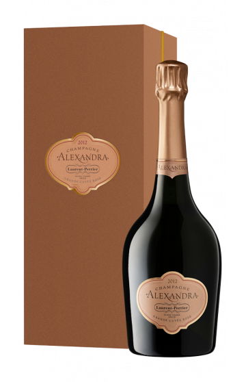 Champagne Laurent Perrier Alexandra Rosé 2012 avec coffret