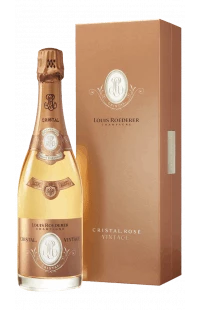 Louis Roederer : Cristal rosé 2012 avec coffret