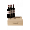 Château Cos d'Estournel 2010 14th anniversary in wooden case of 3 bottles