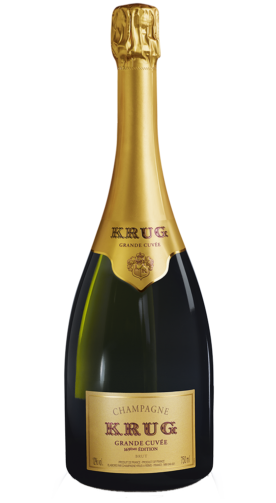 Krug Grande Cuvée 169 edition with box